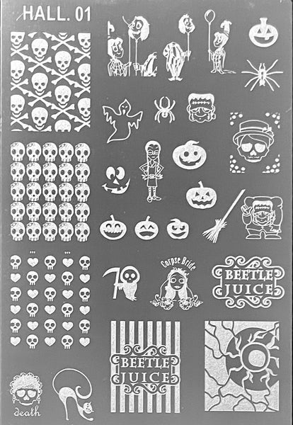 Halloween Stamping Plates