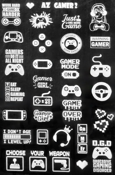 Video Games Stamping Plates