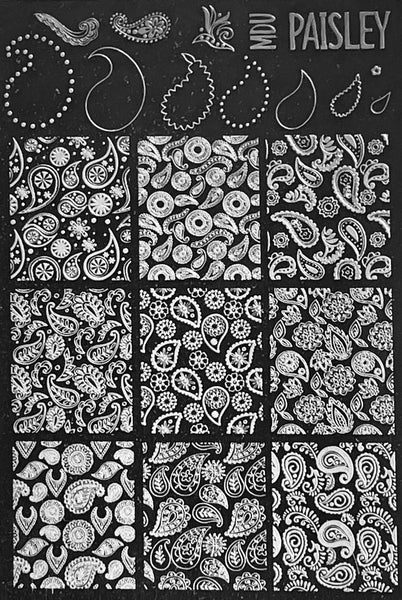 Paisley Stamping Plate