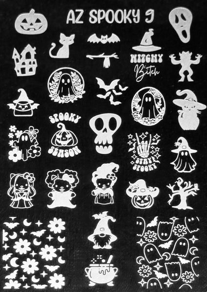 Spooky Stamping Plates
