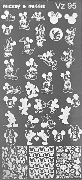 M Mouse Stamping Plates