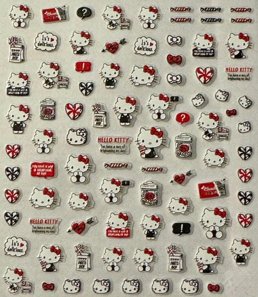 Hi Kitty and Friends Nail Decals