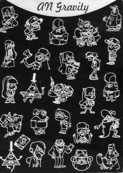 Dipper & Mabel’s Oregon Adventure Stamping Plate