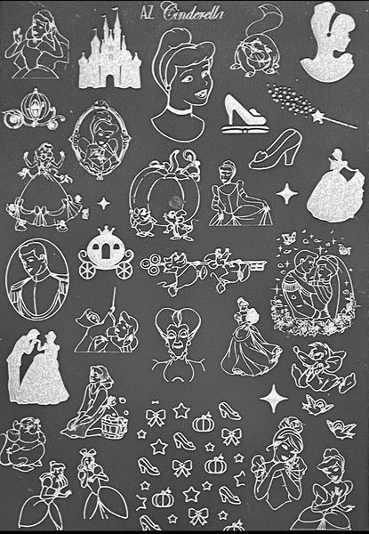 Favorite Princess Stamping Plates