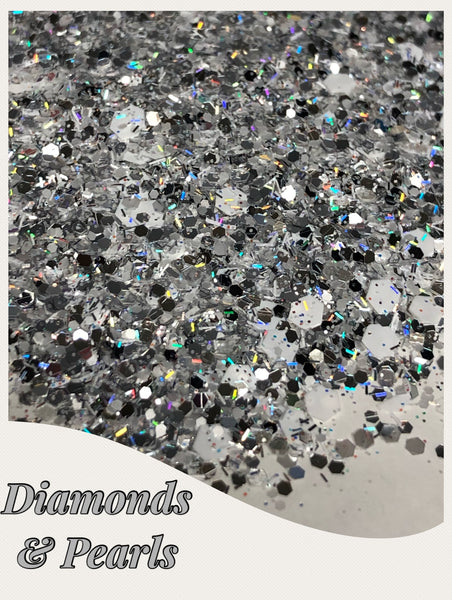 Diamonds and Pearls Glitter Mix