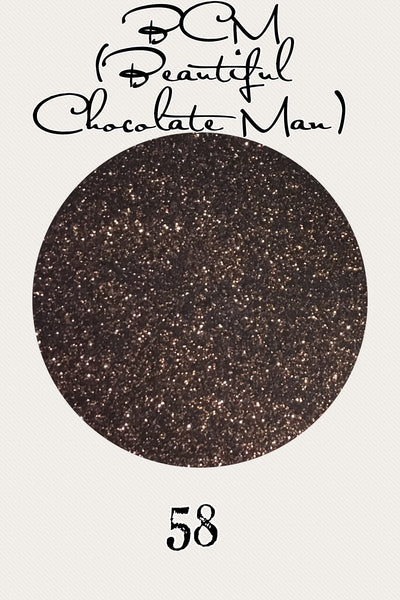Beautiful Chocolate Man (BCM) Ultrafine Glitter