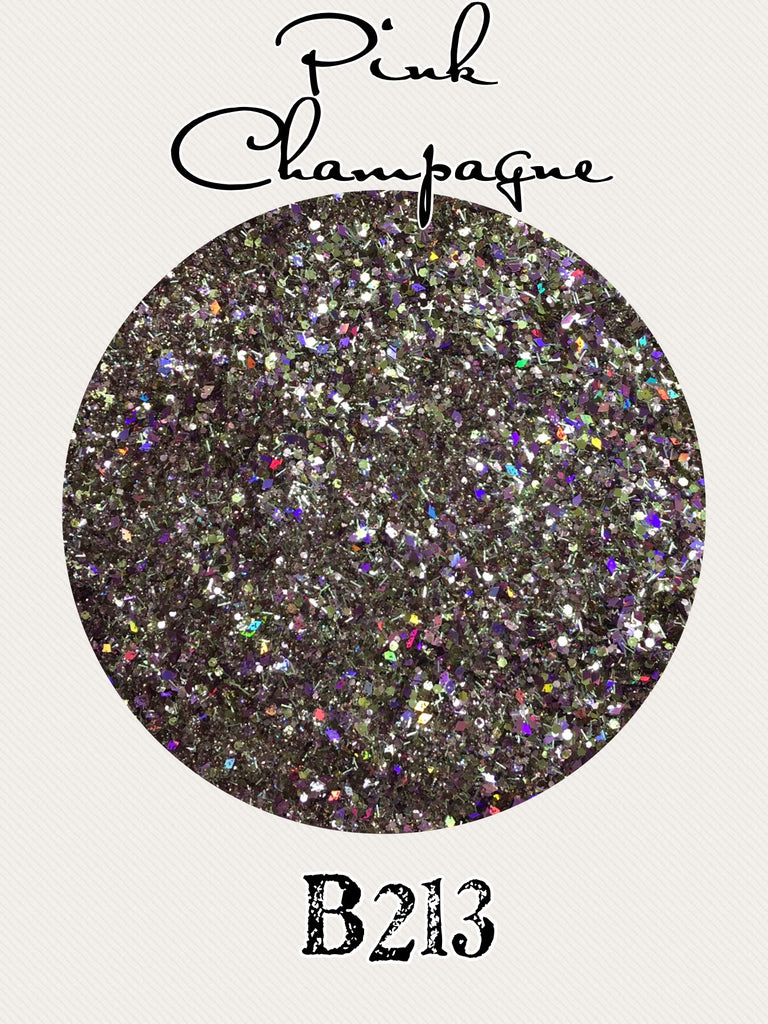 Pink Champagne Custom Mix Glitter