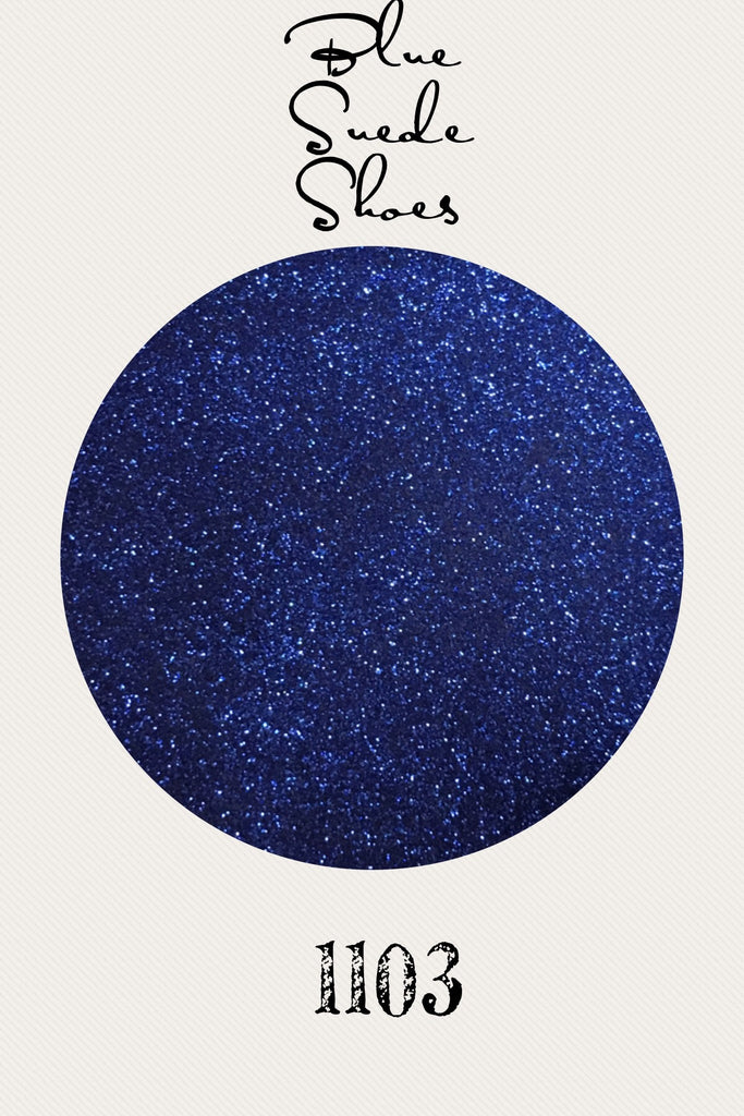 Blue Suede Shoes Ultrafine Glitter