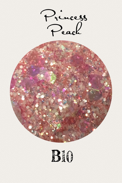 Princess Peach Custom Mix Glitter
