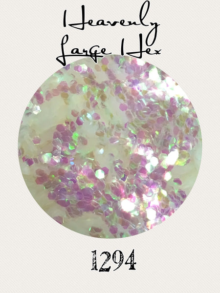 Heavenly Large Hex Chunky Iridescent Glitter