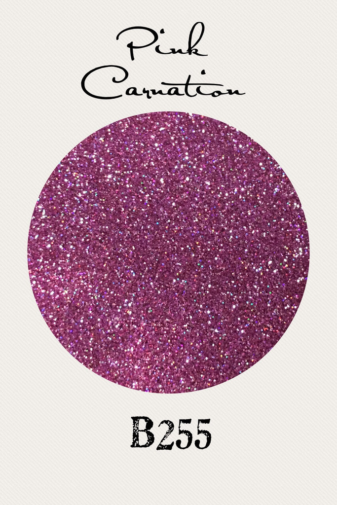 Pink Carnation Custom Mix Glitter