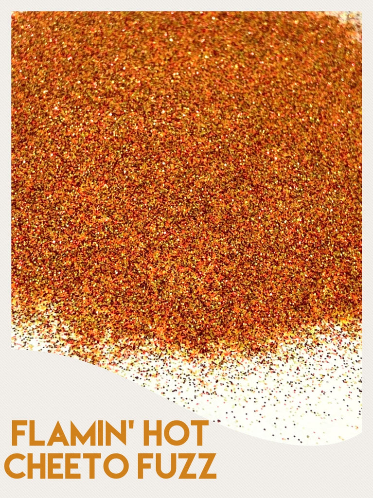 Flamin’ Hot Cheeto Fuzz Ultrafine Glitter Mix