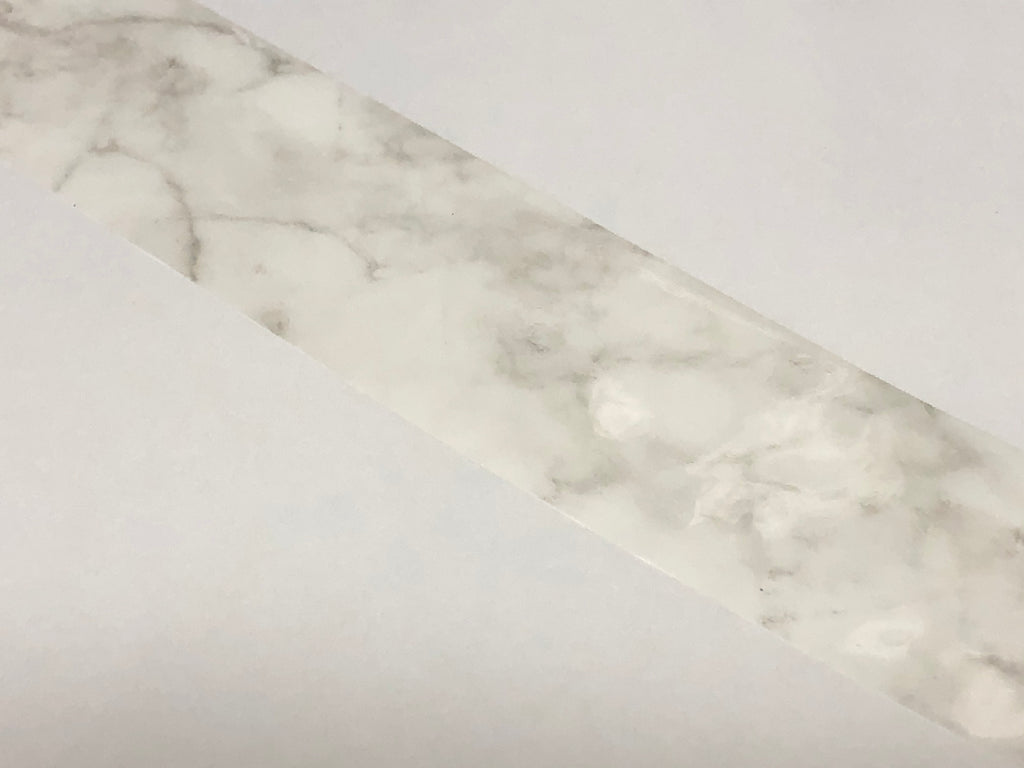 White and Grey Marble  Nail Foil