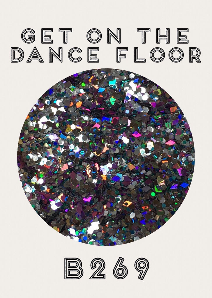 Get On the Dance Floor Custom Mix Glitter