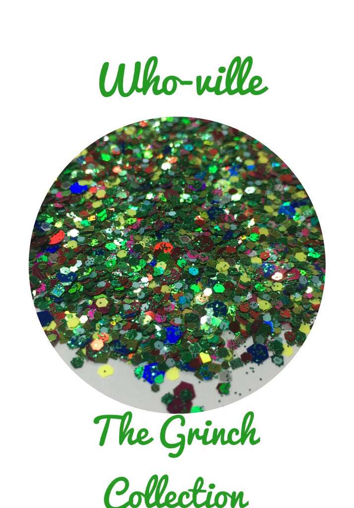 Who-ville Chunky Glitter Mix