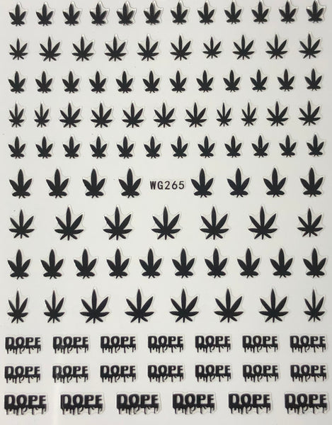 Pot Leaf Decals