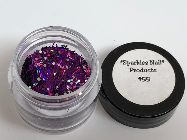 Sparkles Nail Products Glitter #55