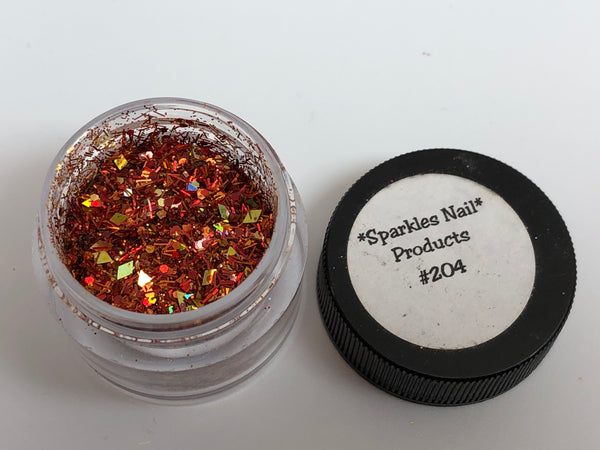 Sparkles Nail Products Glitter #204