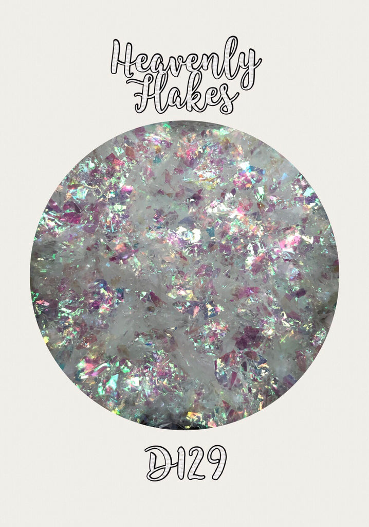 Heavenly Iridescent Flakes