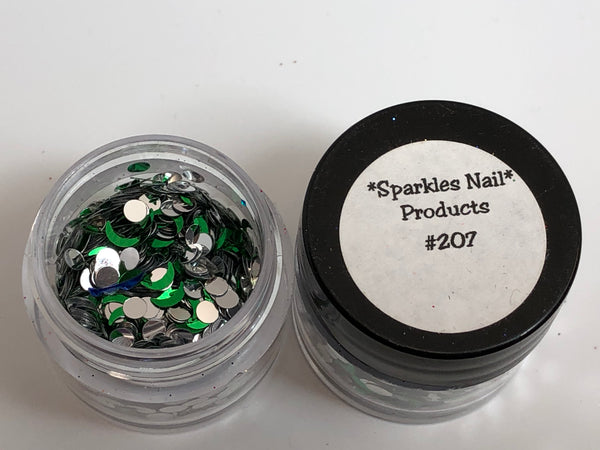 Sparkles Nail Products Glitter #207