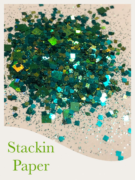 Stackin Paper Custom Mix Glitter