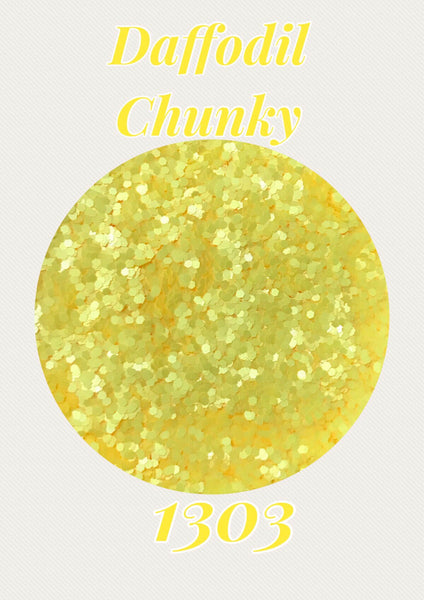 Daffodil Chunky Glitter