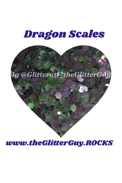 Dragon Scales Chunky Glitter Mix