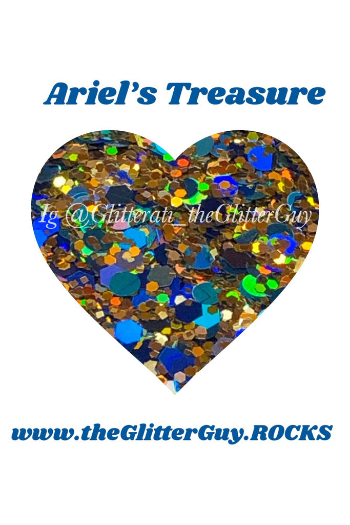 Ariel’s Treasure Chunky Glitter Mix