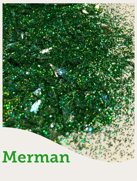 Merman  Hologram Chunky Glitter Mix
