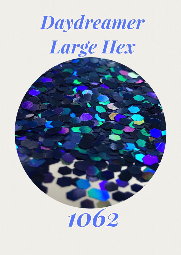Daydreamer Large Hex Chunky Hologram Glitter