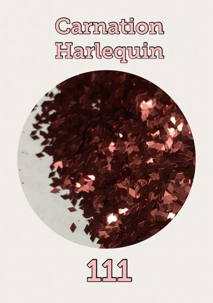 Carnation Harlequin Glitter