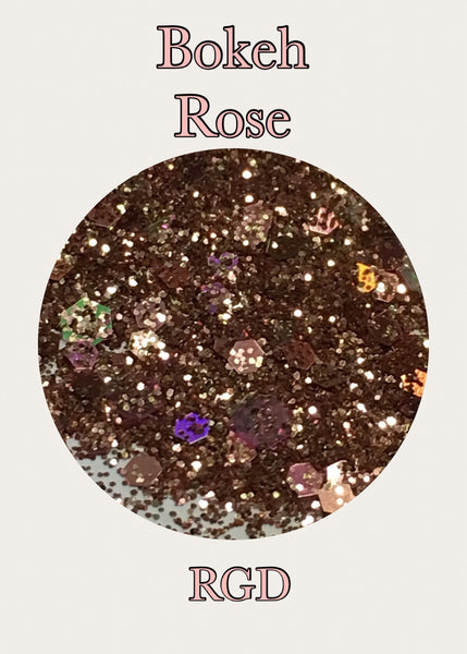 Bokeh Rose Custom Mix Glitter
