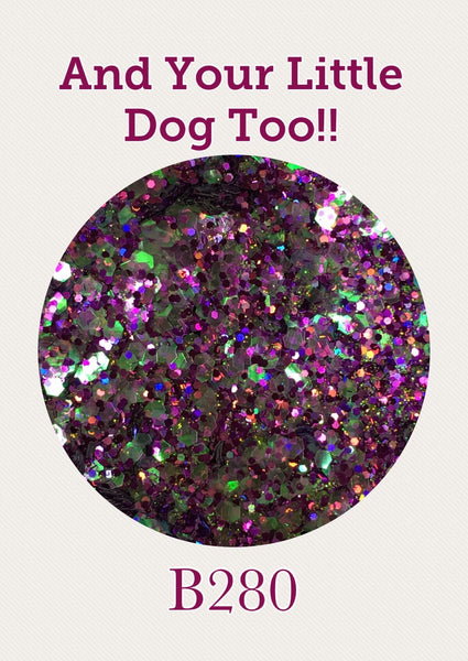 And Your Little Dog Too Chunky Glitter Mix