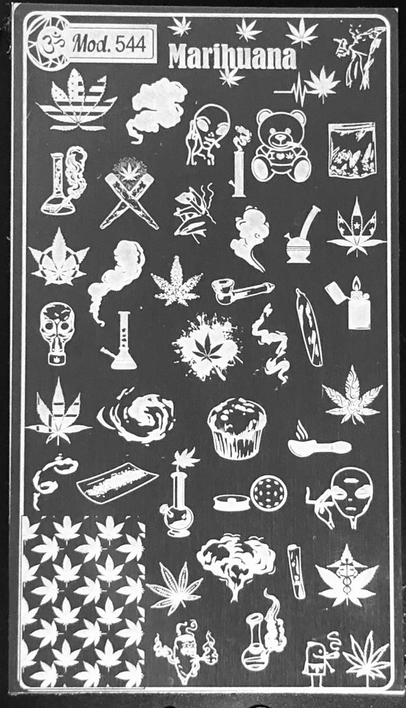 Weed Stamping Plate