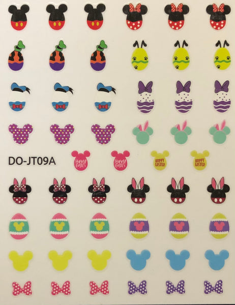 Easter Mickey & Friends Nail Decals