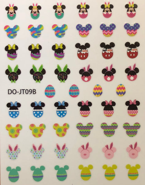 Easter Mickey & Friends Nail Decals