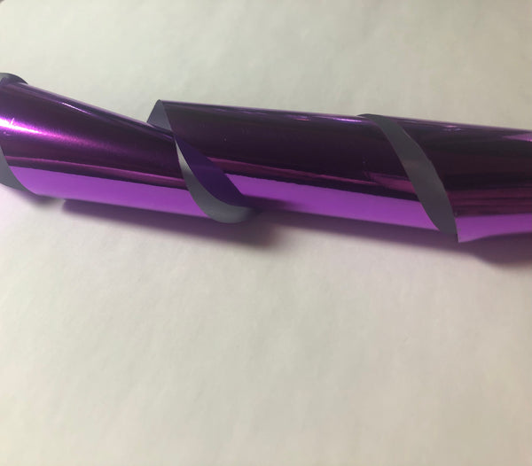 Purple Solid Nail Foil