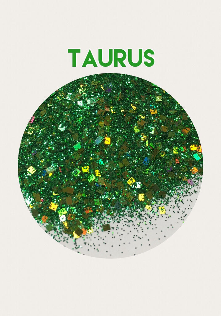Taurus Zodiac Chunky Glitter Mix
