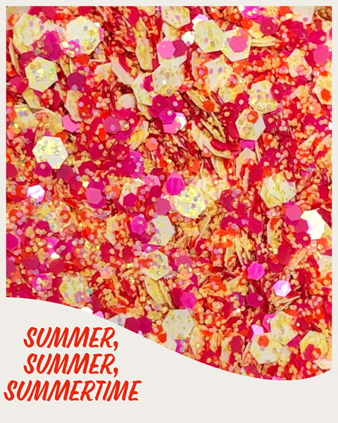 Summer, Summer, Summertime Chunky Glitter Mix