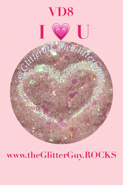 I 💗U Valentine’s Chunky Mix Glitter