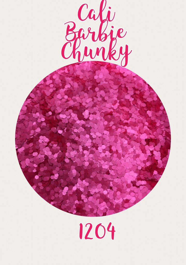 Cali Barbie Chunky Glitter