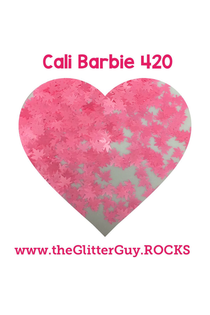 Cali Barbie Leaves Glitter