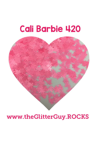 Cali Barbie Leaves Glitter