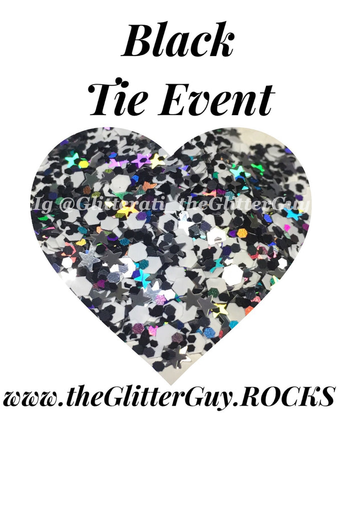 Black Tie Event Chunky Glitter Mix