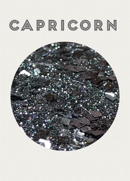 Capricorn Zodiac Chunky Glitter Mix