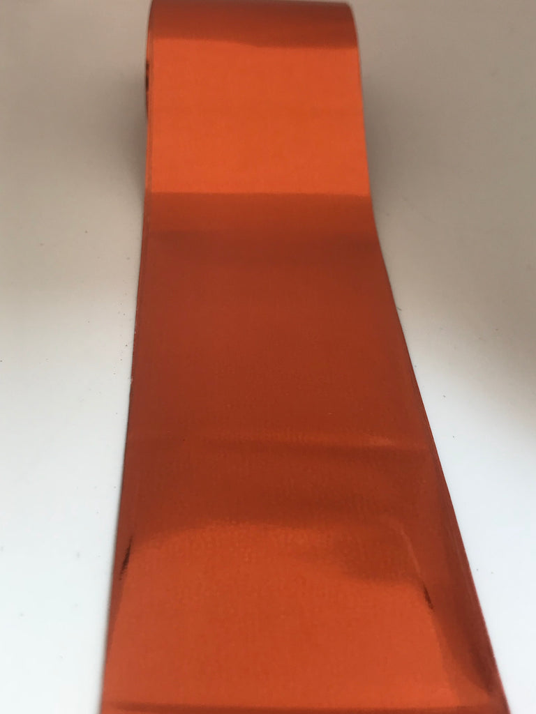 Metallic Solid Orange Nail Foil