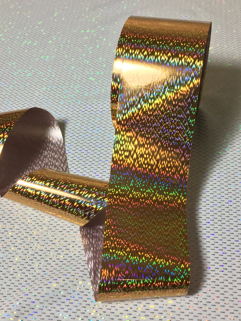 Gold Prism Nail Foil