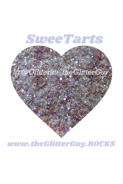 SweeTarts Chunky Iridescent Glitter Mix